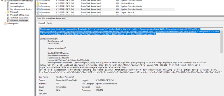 Deobfuscate PowerShell using PowerShell Logging - Securityinbits